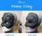 Moldable Cosplay Foam Clay (Black) – High Density and Hiqh Quality